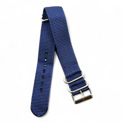 [18 mm] Nato Strap - Blue